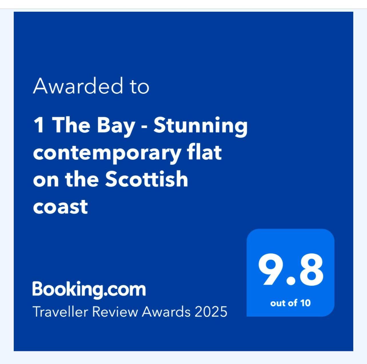 1 The Bay - Stunning Contemporary Flat On The Scottish Coast Coldingham Exterior foto